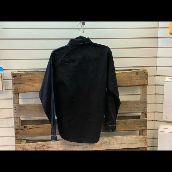 Black ADOBE ROSE long sleeve shirt - Picture 3 of 3